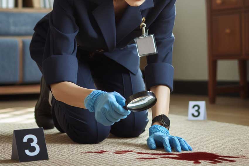 crime scene investigator